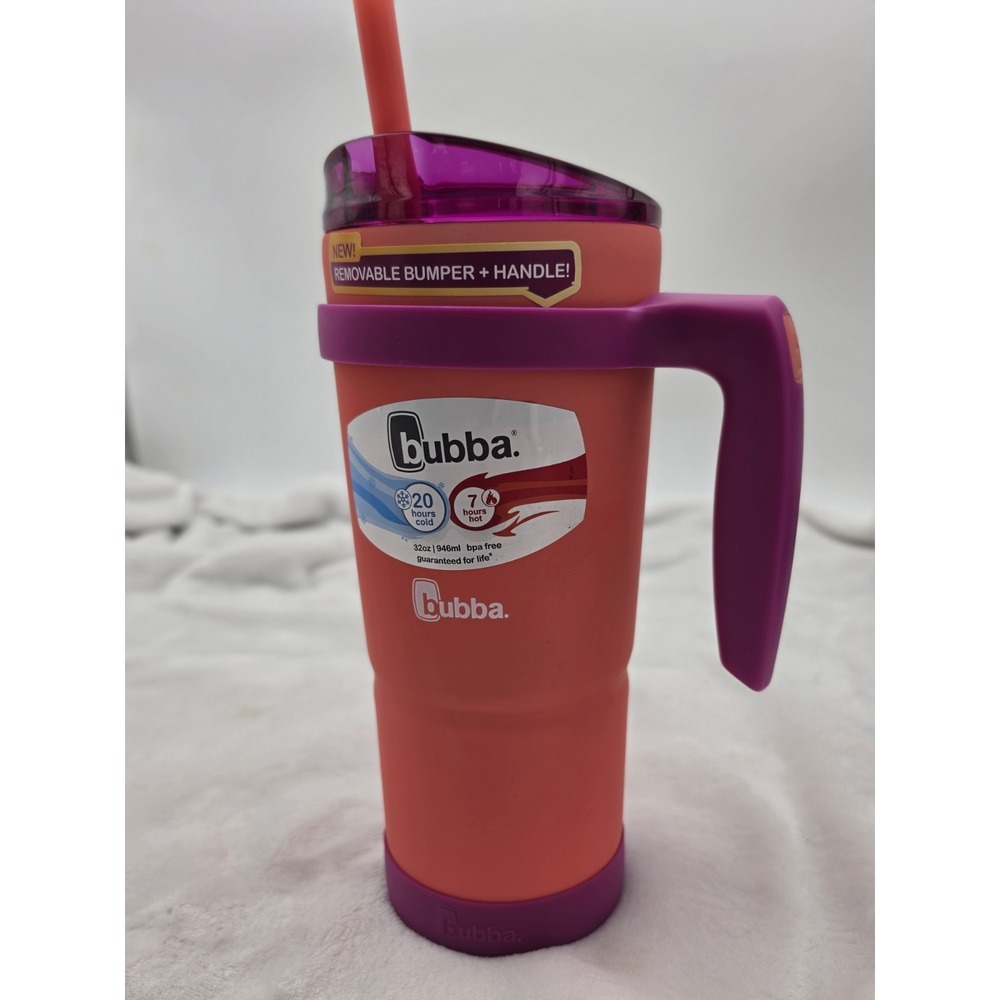 Bubba 32oz Envy Vacuum Insulated Stainless Steel Rubberized Tumbler W/ EXTRA - Picture 3 of 8
